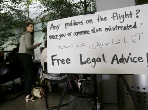 Donald Trump's travel ban on six Muslim nations rolled out with few exceptions for relatives Donald Trump's travel ban on six Muslim nations rolled out with few exceptions for relatives