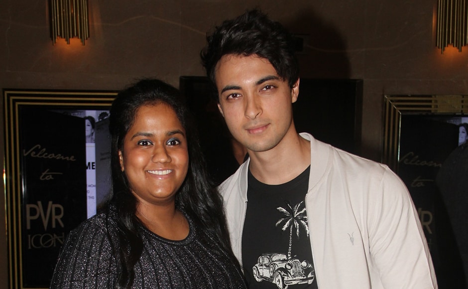 Salman's sister Arpita Khan with Aayush Sharma, her husband. Sachin Gokhale/Firstpost Salman's sister Arpita Khan with Aayush Sharma, her husband. Sachin Gokhale/Firstpost