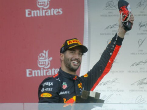 Azerbaijan Grand Prix: Daniel Ricciardo's upset win, Lewis Hamilton-Sebastian Vettel spat grab attention Azerbaijan Grand Prix: Daniel Ricciardo's upset win, Lewis Hamilton-Sebastian Vettel spat grab attention