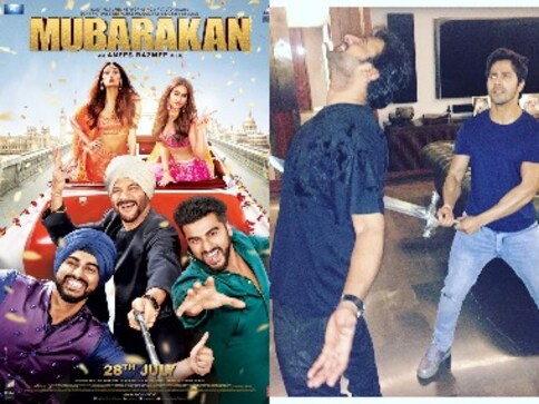 Mubarakan's poster; Varun Dhawan's Kattappa moment with Baahubali Prabhas: Social Media Stalkers' Guide Mubarakan's poster; Varun Dhawan's Kattappa moment with Baahubali Prabhas: Social Media Stalkers' Guide