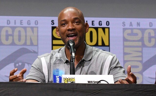 Will Smith speaks at the Netflix Films' Bright panel on day one. Photo AP Will Smith speaks at the Netflix Films' Bright panel on day one. Photo AP