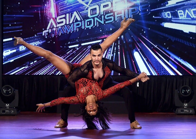 Participants from Singapore Nick Tang and Leena Domun perform at the India International Dance Congress 2017. Image from PTI. Participants from Singapore Nick Tang and Leena Domun perform at the India International Dance Congress 2017. Image from PTI.