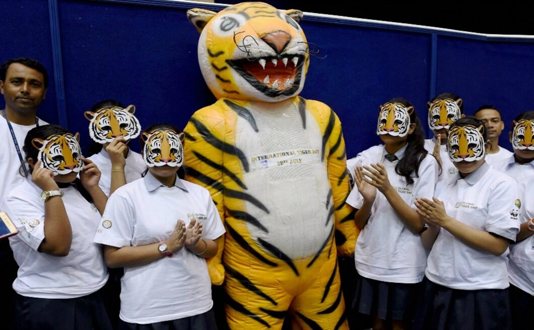 India is a part of the St Petersburg target, commonly referred to as the global wildlife conservation goal TX2, which aims to double the tiger numbers in the participating countries by 2022. India is a part of the St Petersburg target, commonly referred to as the global wildlife conservation goal TX2, which aims to double the tiger numbers in the participating countries by 2022.