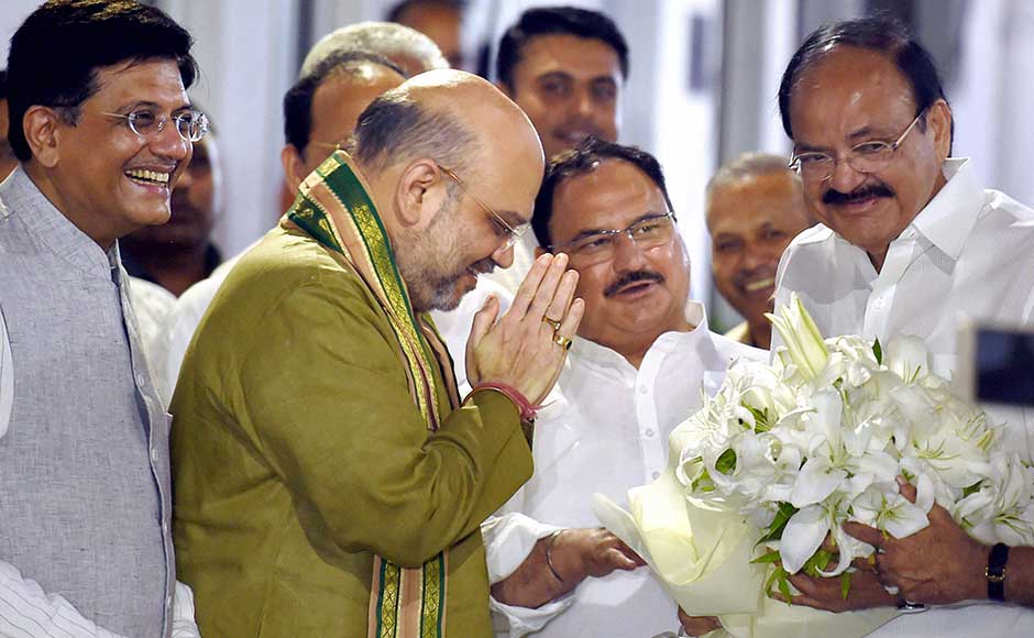 Asked about reports that Naidu was reluctant to take up the new responsibility, the BJP chief told reporters, "There is nothing like this". He added that the senior leader had always accepted the party's decisions. PTI Asked about reports that Naidu was reluctant to take up the new responsibility, the BJP chief told reporters, "There is nothing like this". He added that the senior leader had always accepted the party's decisions. PTI