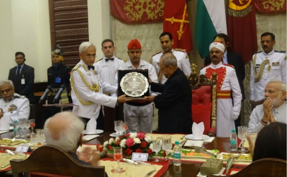 The president, who was presented mementos by the chiefs of the armed forces, interacted with multiple senior military officers and in his farewell address, extended his wishes to all members of the forces and their families. Twitter @adgpi The president, who was presented mementos by the chiefs of the armed forces, interacted with multiple senior military officers and in his farewell address, extended his wishes to all members of the forces and their families. Twitter @adgpi
