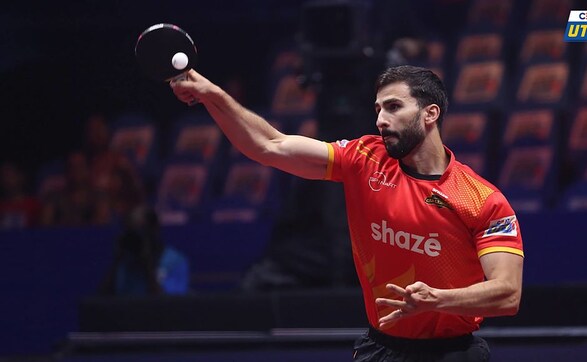 Shaze Challengers' victory over RP-SG Mavericks ensured a semis spot in Ultimate Table Tennis 2017 Shaze Challengers' victory over RP-SG Mavericks ensured a semis spot in Ultimate Table Tennis 2017