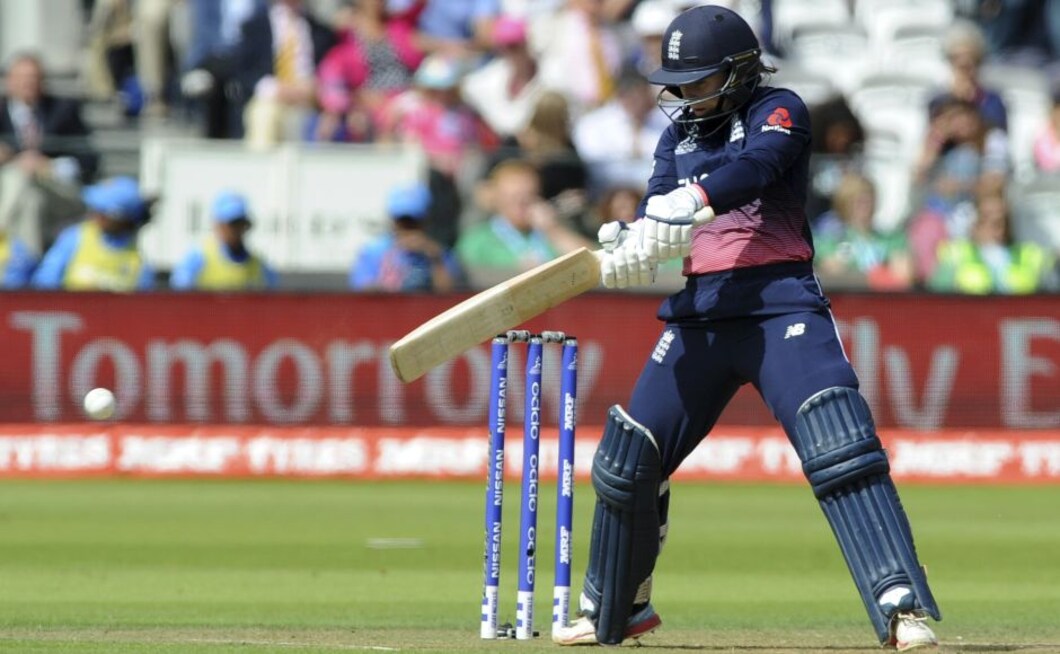 After winning the toss and electing to bat first, Tammy Beaumont gave England a brisk start in the final. AP After winning the toss and electing to bat first, Tammy Beaumont gave England a brisk start in the final. AP