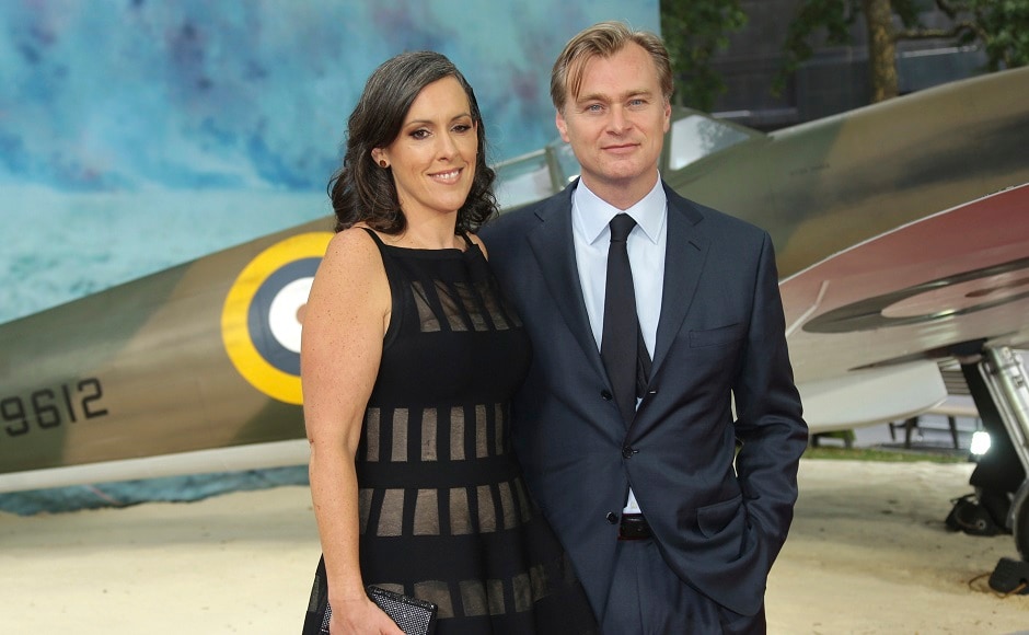 Director Christopher Nolan, right, and Emma Thomas. Photo by AP Director Christopher Nolan, right, and Emma Thomas. Photo by AP