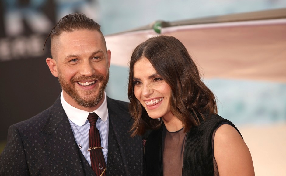 Actors Tom Hardy, left, and Charlotte Riley. Photo by AP Actors Tom Hardy, left, and Charlotte Riley. Photo by AP