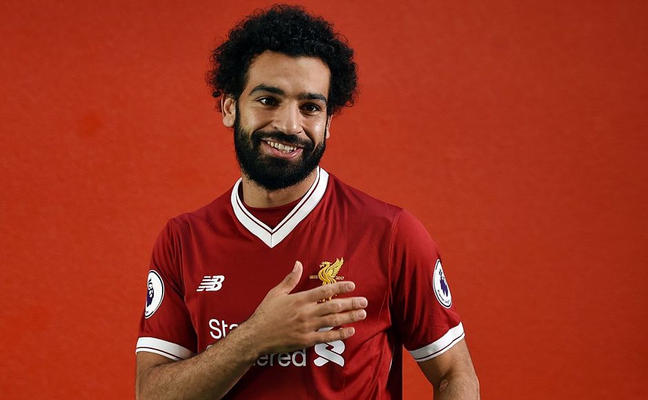 Mohammed Salah became Liverpool's most expensive signing in their history when the Merseysiders paid AS Roma £36.9 million for the services of the Egyptian winger. Image courtesy: Twitter/@LFC Mohammed Salah became Liverpool's most expensive signing in their history when the Merseysiders paid AS Roma £36.9 million for the services of the Egyptian winger. Image courtesy: Twitter/@LFC