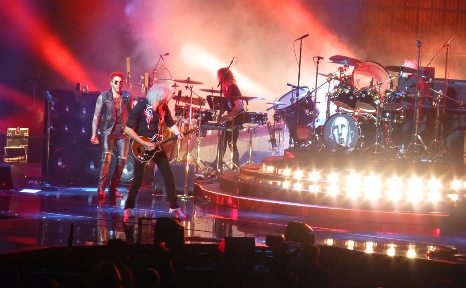 Adam Lambert and Brian May. Image from Twitter Adam Lambert and Brian May. Image from Twitter