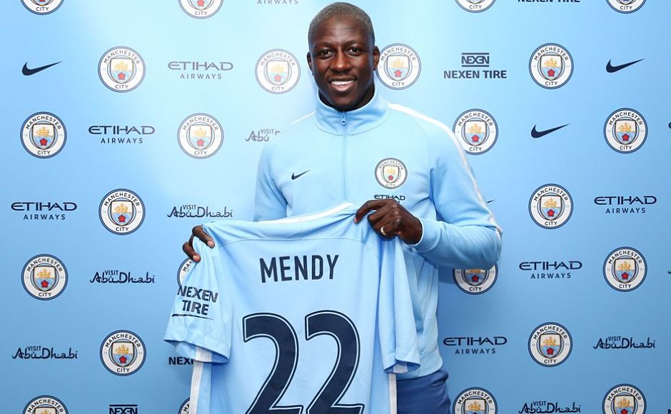 Benjamin Mendy became the world's most expensive defender when he left AS Monaco to join Manchester City for £52 million. Image courtesy: Twitter/@ManCity Benjamin Mendy became the world's most expensive defender when he left AS Monaco to join Manchester City for £52 million. Image courtesy: Twitter/@ManCity