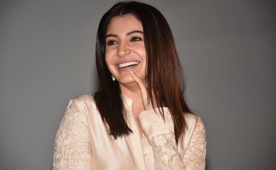 Anushka Sharma at the trailer launch of Jab Harry Met Sejal Anushka Sharma at the trailer launch of Jab Harry Met Sejal