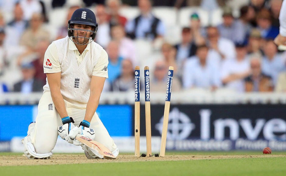 England's Dawid Malan debut Test innings wasn't ideal as he was undone by a searing Kagiso Rabada yorker. AP
