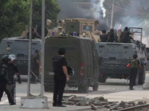 Five security forces killed in Egypt after gunmen attack security checkpoint in Cairo Five security forces killed in Egypt after gunmen attack security checkpoint in Cairo