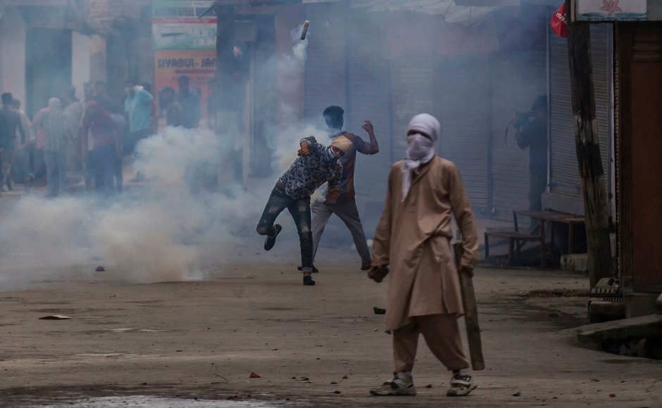 Irate crowds took to streets in Srinagar and Budgam districts to protest the killing of the Hizbul militant, who the local police said played a key role in lynching of DSP Ayub Pandith last month. Reuters Irate crowds took to streets in Srinagar and Budgam districts to protest the killing of the Hizbul militant, who the local police said played a key role in lynching of DSP Ayub Pandith last month. Reuters