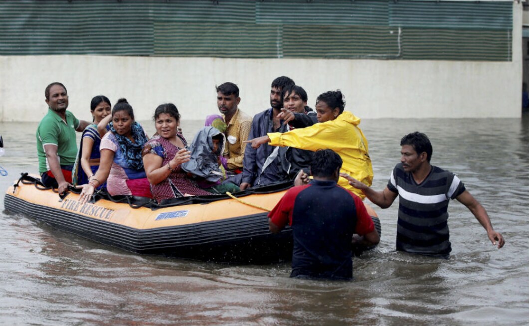 Apart from Ahmedabad, the other district which were affected are Gandhinagar, Bhuj, Banaskantha, Rajkot, Patan, Surat, Valsad and Morbi. On Tuesday, Prime Minister Narendra Modi had conducted an aerial survey of the affected areas and announced interim assistance of Rs 500 crore for Gujarat. PTI Apart from Ahmedabad, the other district which were affected are Gandhinagar, Bhuj, Banaskantha, Rajkot, Patan, Surat, Valsad and Morbi. On Tuesday, Prime Minister Narendra Modi had conducted an aerial survey of the affected areas and announced interim assistance of Rs 500 crore for Gujarat. PTI