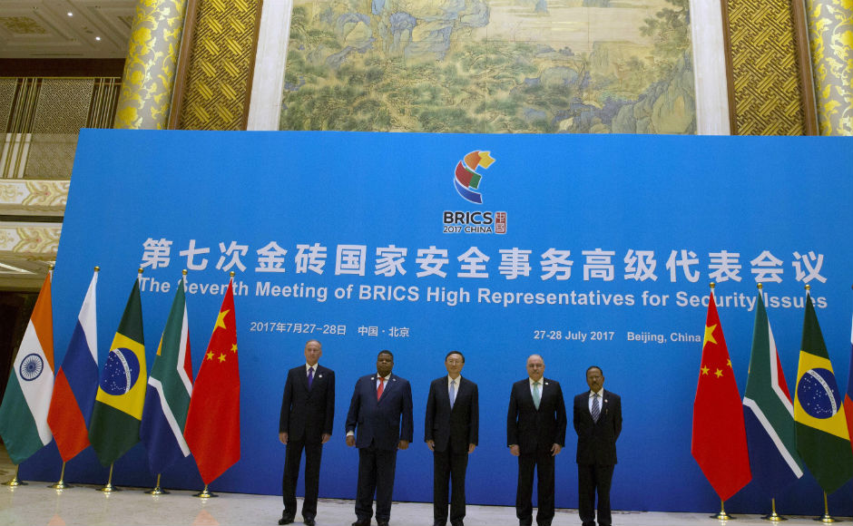 The NSAs meeting was held ahead of the 2017 BRICS Summit, which is scheduled to be held in Fujian province's Xiamen city from 3-5 September and Prime Minister Narendra Modi is likely to attend the summit. AP The NSAs meeting was held ahead of the 2017 BRICS Summit, which is scheduled to be held in Fujian province's Xiamen city from 3-5 September and Prime Minister Narendra Modi is likely to attend the summit. AP