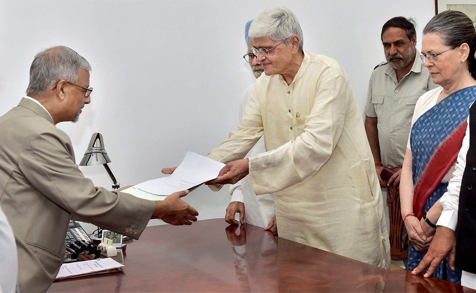 The electoral college for the election consists of 790 MPs of the two Houses of Parliament and the elections for the next Vice-President of India will be held on 7 August and the result will also be declared on the same day. Naidu with the support of approximately 410 members clearly has an upper edge over Gandhi. PTI The electoral college for the election consists of 790 MPs of the two Houses of Parliament and the elections for the next Vice-President of India will be held on 7 August and the result will also be declared on the same day. Naidu with the support of approximately 410 members clearly has an upper edge over Gandhi. PTI