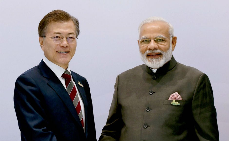 Modi also held bilateral meetings on the sidelines of the G20 Summit in Hamburg. PTI Modi also held bilateral meetings on the sidelines of the G20 Summit in Hamburg. PTI