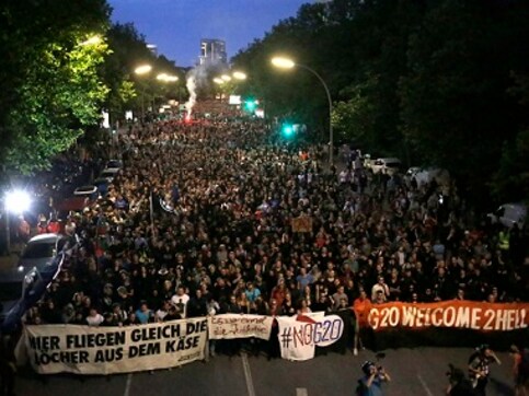 G20 Summit: 13 activists arrested as violent protests continue for second day in Hamburg G20 Summit: 13 activists arrested as violent protests continue for second day in Hamburg