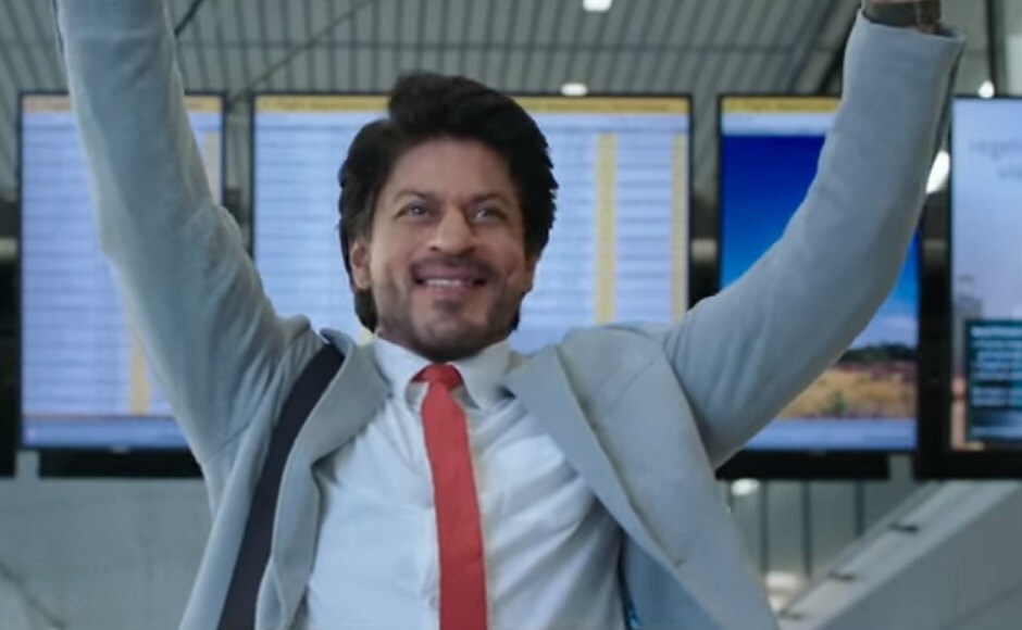 Shah Rukh Khan in a still from the trailer. Youtube screengrab Shah Rukh Khan in a still from the trailer. Youtube screengrab