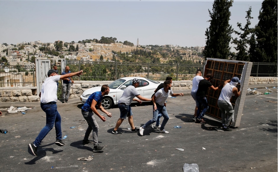 The deaths yesterday followed bloodshed on Friday, when a 19-year-old Palestinian killed three Israeli settlers in the occupied West Bank and three Palestinians died in clashes with Israeli forces. Reuters