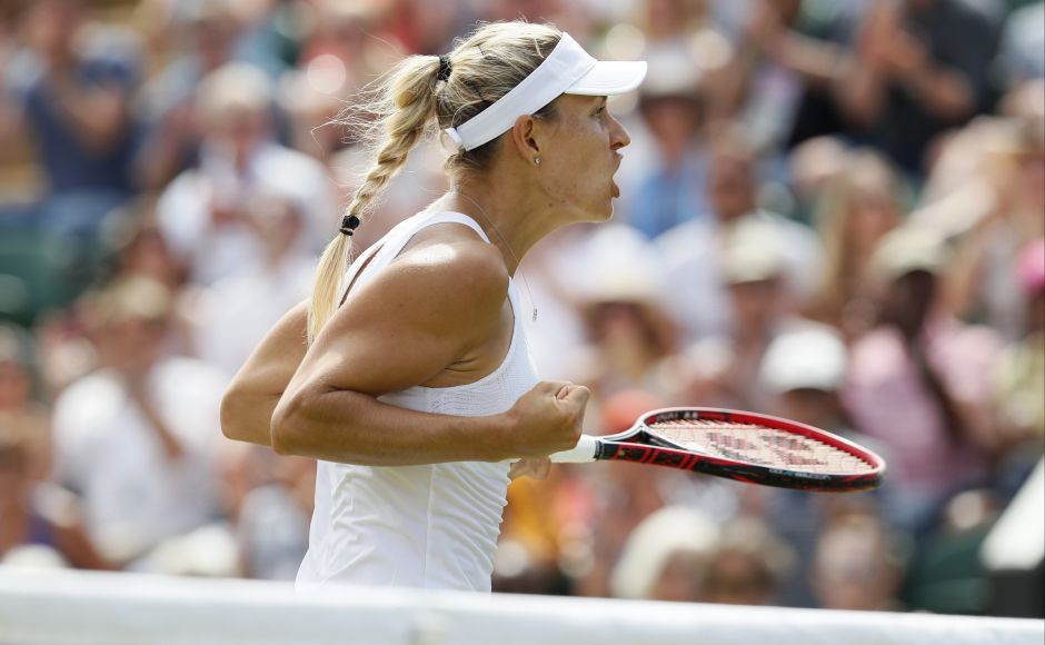 World No 1 Angelique Kerber came back from a set and a break down to beat American Shelby Rogers. AP World No 1 Angelique Kerber came back from a set and a break down to beat American Shelby Rogers. AP