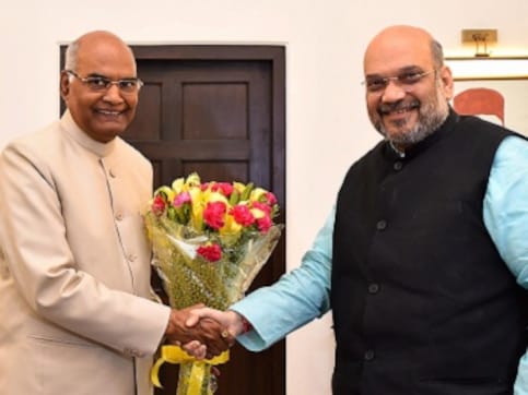 Ram Nath Kovind will be the first BJP leader to be President, says Amit Shah Ram Nath Kovind will be the first BJP leader to be President, says Amit Shah