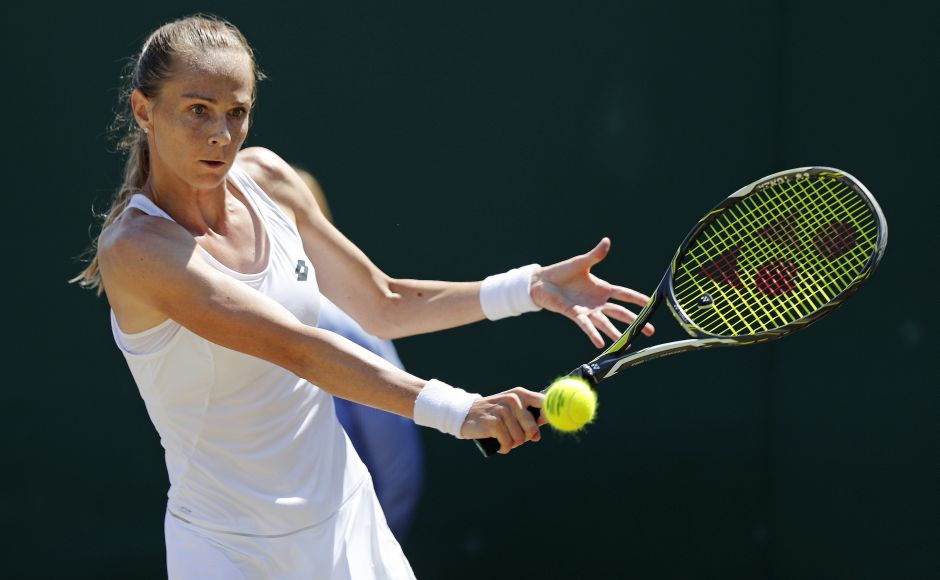 Magdalena Rybarikova, who missed nearly seven months after last year's Wimbledon because of injuries, beat Petra Martic after upsetting Karolina Pliskova in the second round. AFP Magdalena Rybarikova, who missed nearly seven months after last year's Wimbledon because of injuries, beat Petra Martic after upsetting Karolina Pliskova in the second round. AFP