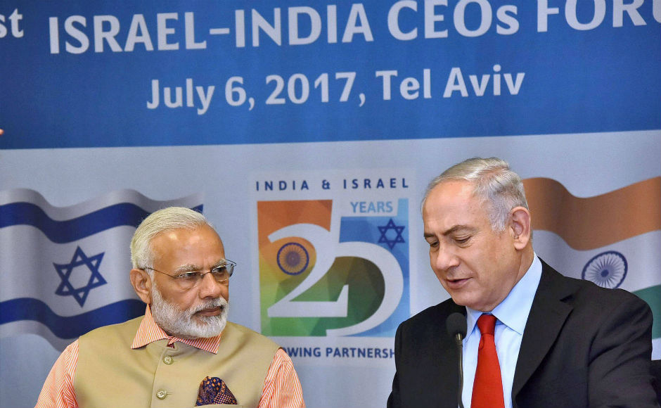 Modi and Netanyahu attended a CEO summit, where Memorandums of Understanding worth over $5 billion were signed between India and Israel. PTI Modi and Netanyahu attended a CEO summit, where Memorandums of Understanding worth over $5 billion were signed between India and Israel. PTI