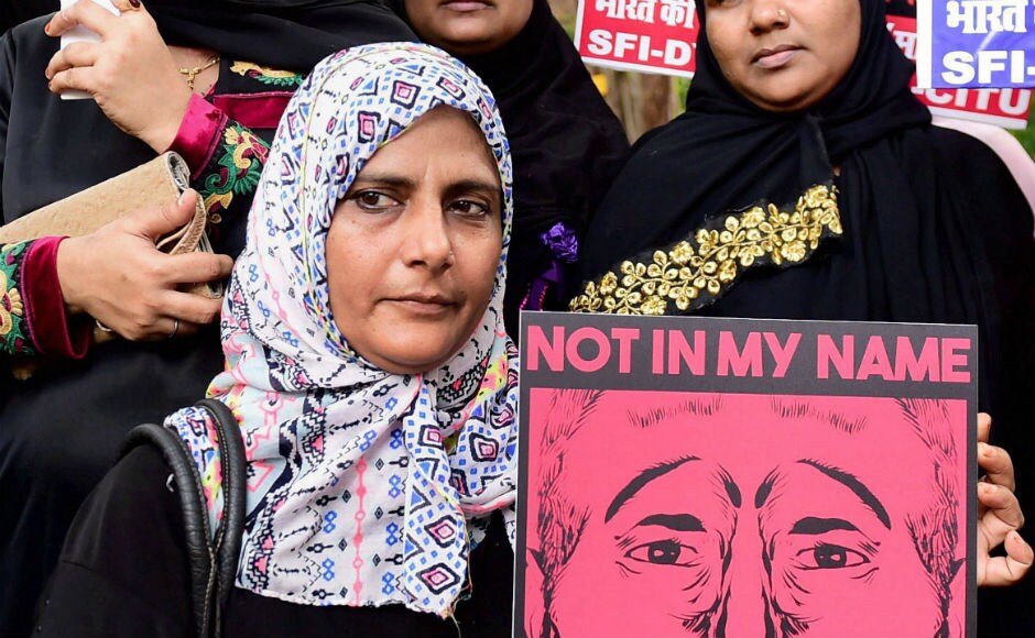 Delhi and Mumbai are at the forefront of the protest against mob lynching. PTI Delhi and Mumbai are at the forefront of the protest against mob lynching. PTI