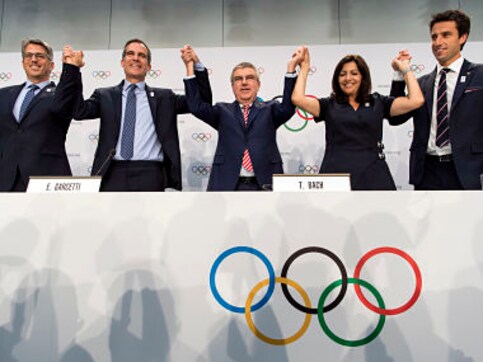 Paris, Los Angeles to host Olympics in 2024 and 2028 Paris, Los Angeles to host Olympics in 2024 and 2028