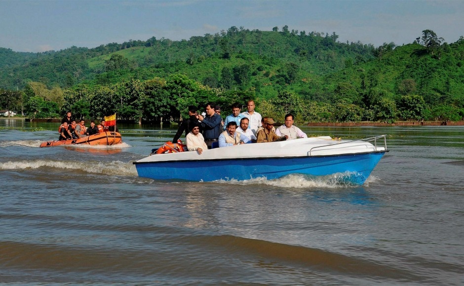 Assam chief minister Sarbananda Sonowal on Wednesday visited the flood-hit areas and assured help. PTI Assam chief minister Sarbananda Sonowal on Wednesday visited the flood-hit areas and assured help. PTI