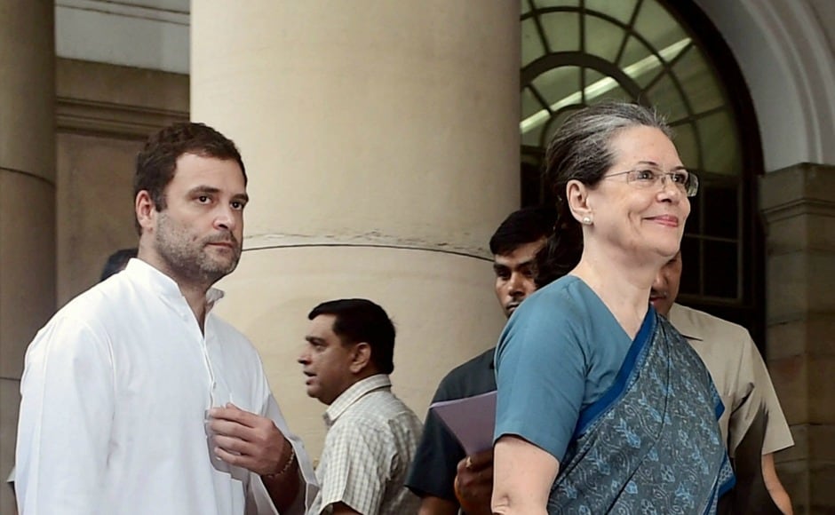 Congress president Sonia Gandhi with party vice-president Rahul Gandhi also voted from New Delhi. Congress is backing the Opposition's nominee, Meira Kumar, who also served as a Lok Sabha speaker previously. PTI Congress president Sonia Gandhi with party vice-president Rahul Gandhi also voted from New Delhi. Congress is backing the Opposition's nominee, Meira Kumar, who also served as a Lok Sabha speaker previously. PTI