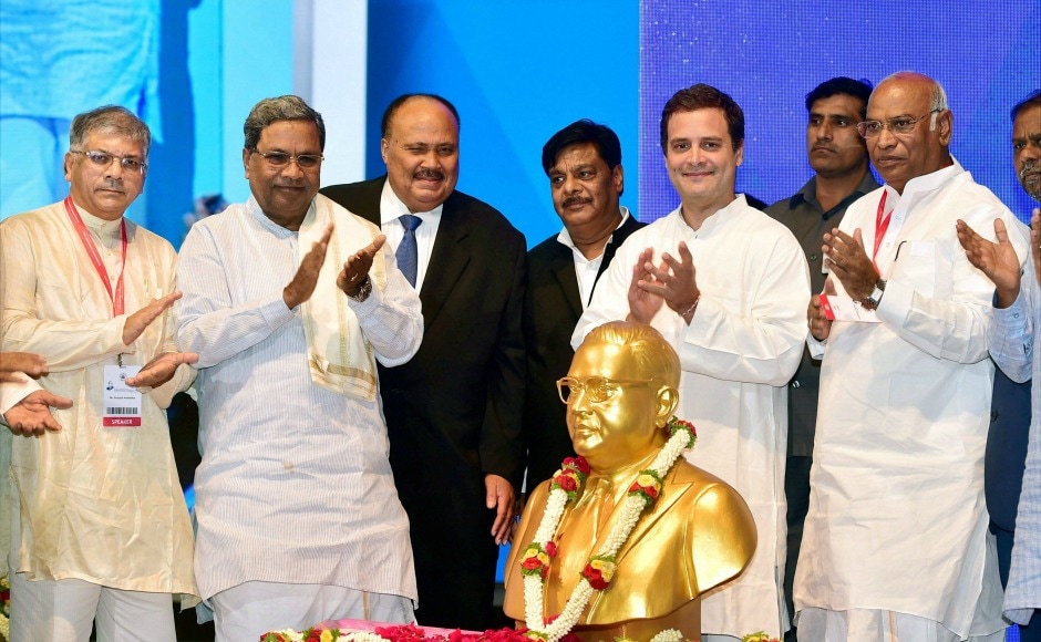 A three-day international conference organised by Karnataka government to mark 126th birth anniversary of Dr BR Ambedkar began in Bengaluru on Friday. PTI A three-day international conference organised by Karnataka government to mark 126th birth anniversary of Dr BR Ambedkar began in Bengaluru on Friday. PTI