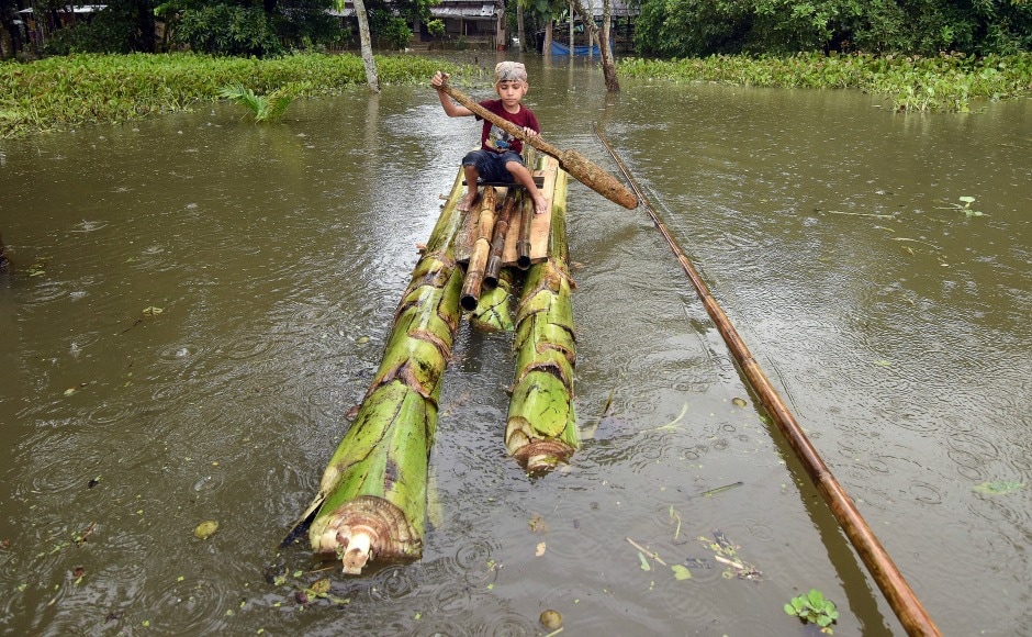 The flood in Assam has damaged roads and bridges. Central government has extended every possible help to the people in the state. Reuters The flood in Assam has damaged roads and bridges. Central government has extended every possible help to the people in the state. Reuters