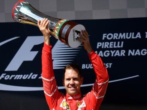 Hungarian Grand Prix: Sebastian Vettel leads dominant Ferrari one-two, Lewis Hamilton finishes fourth Hungarian Grand Prix: Sebastian Vettel leads dominant Ferrari one-two, Lewis Hamilton finishes fourth