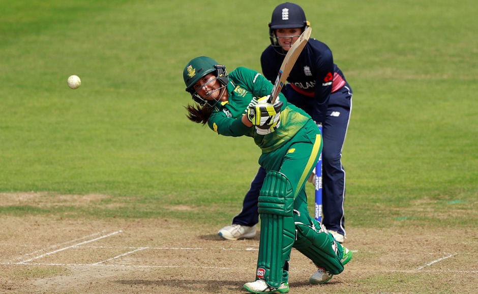 Sune Luus' late blitz guided South Africa past the 200-run mark. Reuters Sune Luus' late blitz guided South Africa past the 200-run mark. Reuters