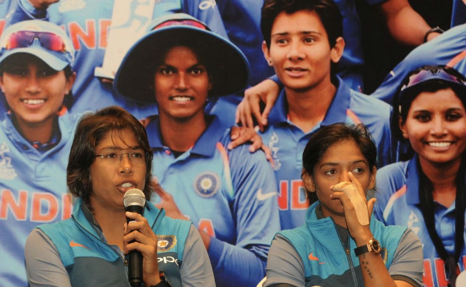 Veteran bowler Jhulan Goswami was happy with India's all round show. BCCI Veteran bowler Jhulan Goswami was happy with India's all round show. BCCI