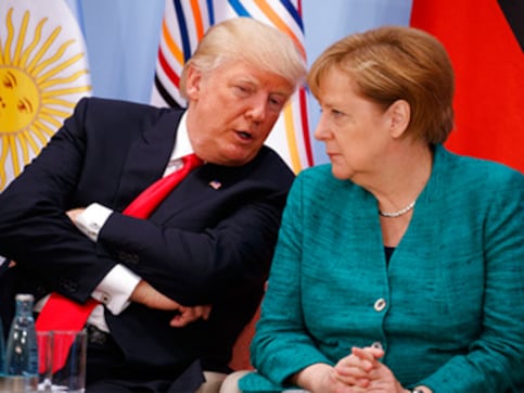 Donald Trump congratulates Angela Merkel for election victory, discusses Iran's 'malign' activities in Middle East Donald Trump congratulates Angela Merkel for election victory, discusses Iran's 'malign' activities in Middle East