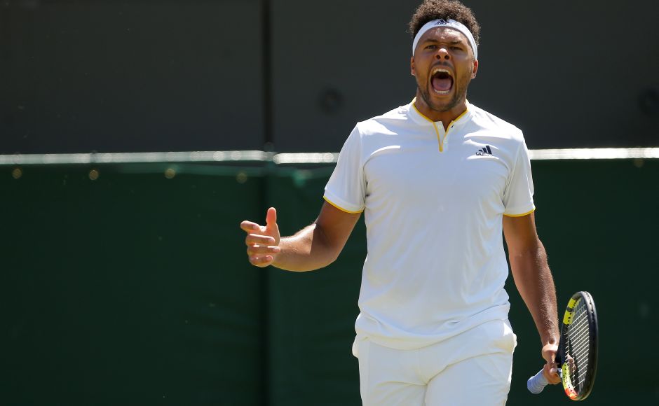 France's Jo-Wilfried Tsonga, the 12th seed, made short work of Italian qualifier Simone Bolelli in the sizzling heat, winning in straight sets. Reuters France's Jo-Wilfried Tsonga, the 12th seed, made short work of Italian qualifier Simone Bolelli in the sizzling heat, winning in straight sets. Reuters