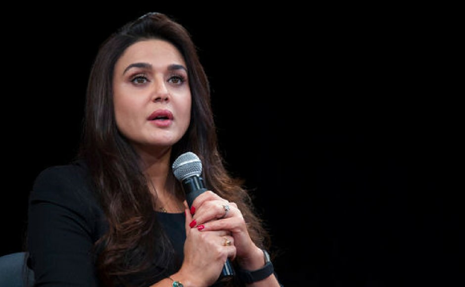 Preity Zinta, actor and Global Women's Advocate, speaks about protecting women in India, Friday, July 14, 2017, at the Asia Society in New York. (AP Photo) Preity Zinta, actor and Global Women's Advocate, speaks about protecting women in India, Friday, July 14, 2017, at the Asia Society in New York. (AP Photo)