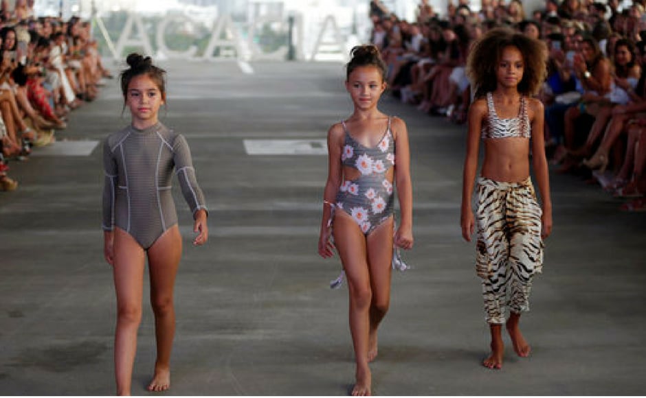 More designs from Acacia swimwear during Swim Week in Miami Beach. (AP Photo) More designs from Acacia swimwear during Swim Week in Miami Beach. (AP Photo)