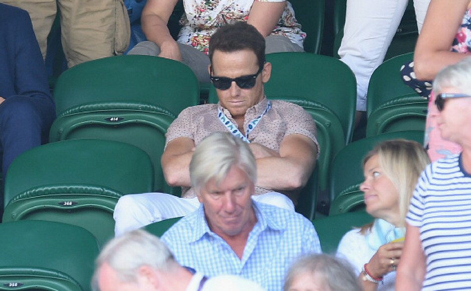 Joe Swash attends day six of the Wimbledon Tennis Championships at the All England Lawn Tennis and Croquet Club on July 8, 2017 in London, United Kingdom. (Getty Images) Joe Swash attends day six of the Wimbledon Tennis Championships at the All England Lawn Tennis and Croquet Club on July 8, 2017 in London, United Kingdom. (Getty Images)