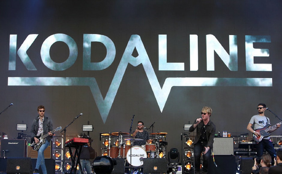 Kodaline performs at the NOS Alive music festival in Lisbon, Portugal, on July 8, 2017. ( Getty Images) Kodaline performs at the NOS Alive music festival in Lisbon, Portugal, on July 8, 2017. ( Getty Images)