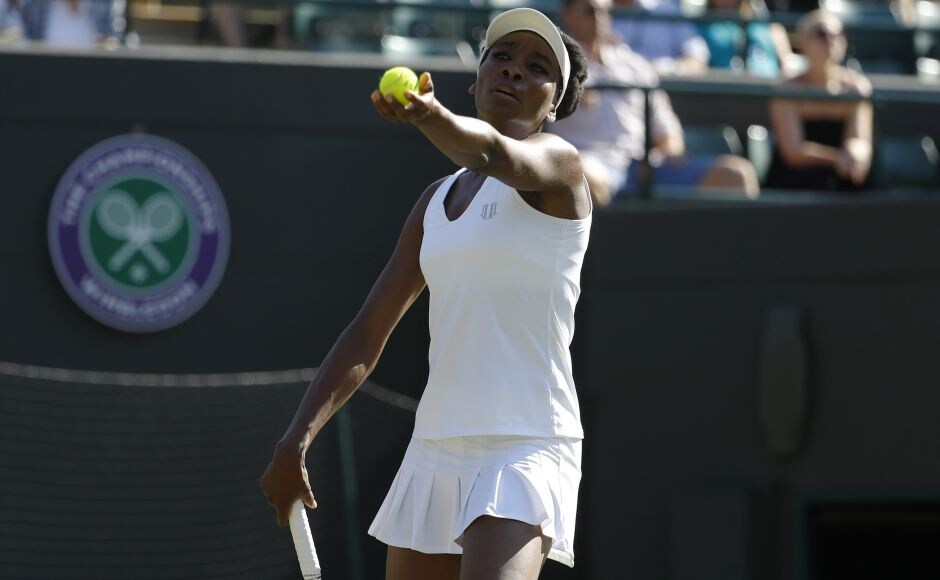 10th seed Venus Williams recovered from a set down to beat China's Wang Qiang 4-6, 6-4, 6-1 in Round 2 of Wimbledon. AP 10th seed Venus Williams recovered from a set down to beat China's Wang Qiang 4-6, 6-4, 6-1 in Round 2 of Wimbledon. AP