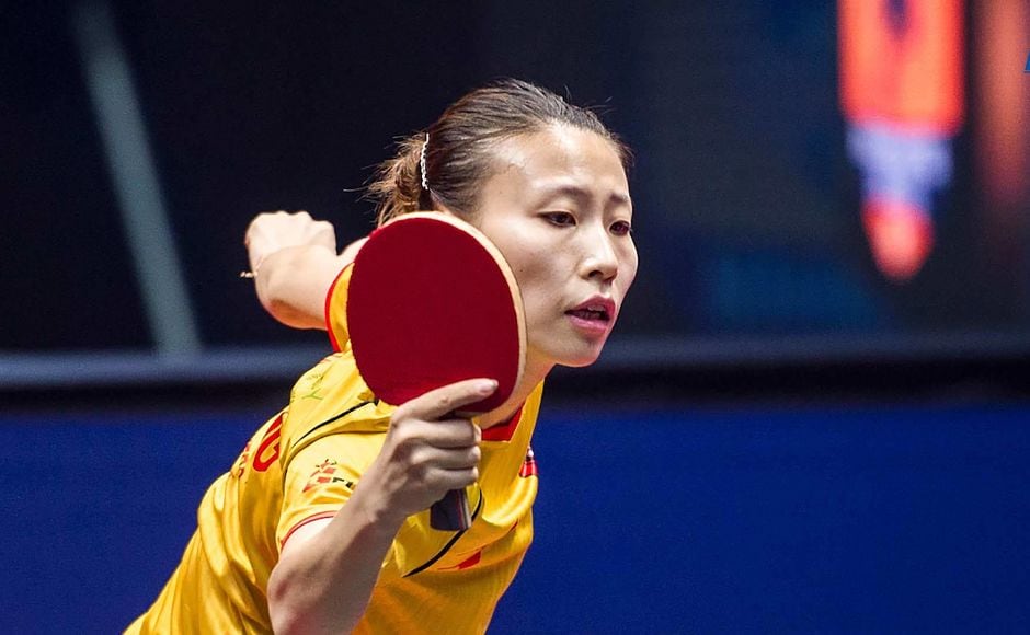 However, Chinese World No 13 Wu Yang pulled the Falcons right back into the game with a 3-0 win over India's Pooja Sahasrabuddhe. Image Courtesy: Facebook/Ultimate Table Tennis However, Chinese World No 13 Wu Yang pulled the Falcons right back into the game with a 3-0 win over India's Pooja Sahasrabuddhe. Image Courtesy: Facebook/Ultimate Table Tennis