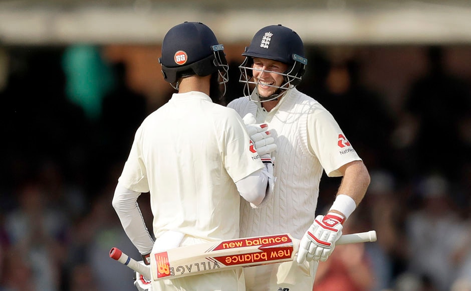 England consolidated and got to a very comfortable position on the opening day courtesy the 167-run partnership between Joe Root(R) and Moeen Ali. AP England consolidated and got to a very comfortable position on the opening day courtesy the 167-run partnership between Joe Root(R) and Moeen Ali. AP