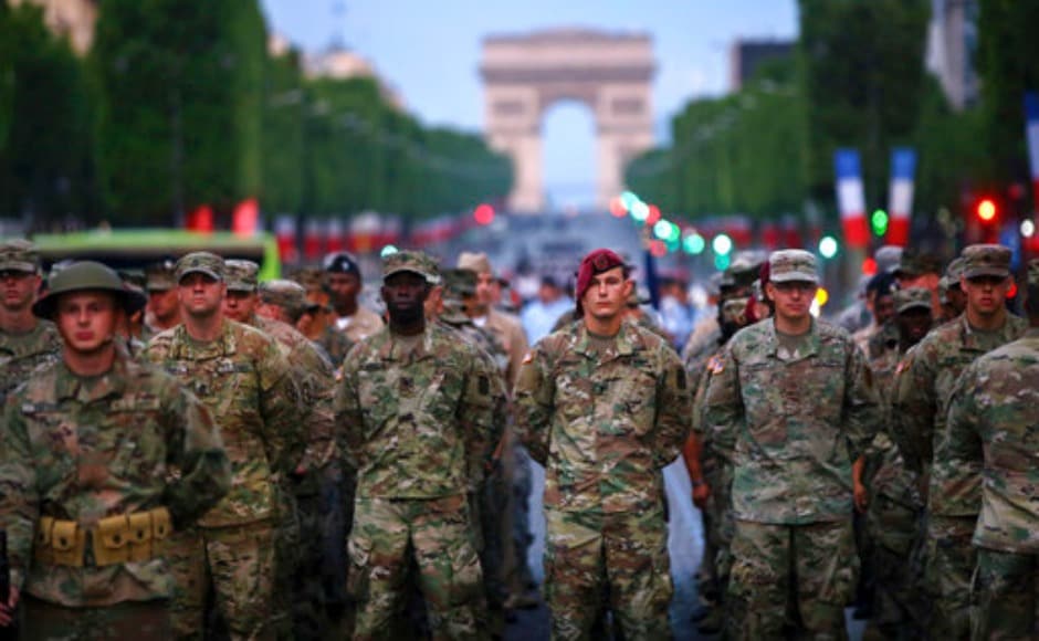 It’s the oldest military parade in the world and thousands of people line the streets to watch. The Sun reported that the event is the oldest military parade in the world, and thousands of people line the streets to watch. It is usually opened by the French president, who addresses the troops. World leaders also attend the event. AP It’s the oldest military parade in the world and thousands of people line the streets to watch. The Sun reported that the event is the oldest military parade in the world, and thousands of people line the streets to watch. It is usually opened by the French president, who addresses the troops. World leaders also attend the event. AP